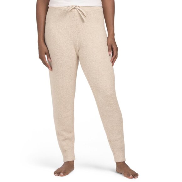 NATORI EDIT cream Luna Sweater Knit Mellow Joggers - Picture 1 of 2